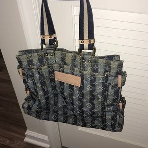 Louis Vuitton denim bag